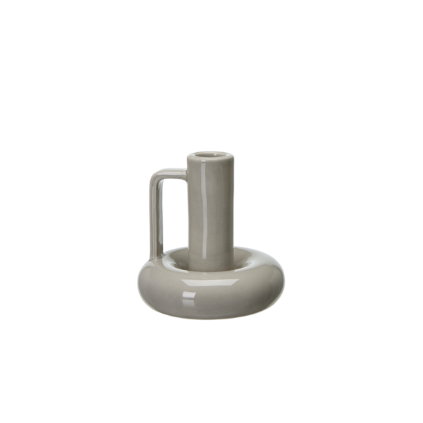 AMARA Ljusstake Grå 11x10cm