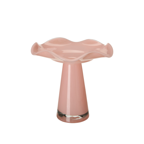 BARBRO Vas Persikorosa 18x17cm