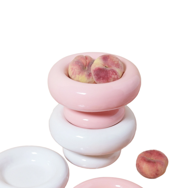 BRIELLA Fat m fot Rosa 20x11cm Ø12,5