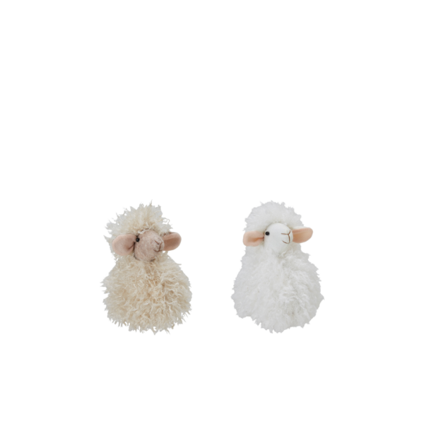 FLUFFY Lamm Mix Beige, Vit