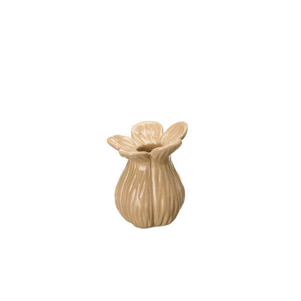 INGRID Vas beige liten 7x8cm