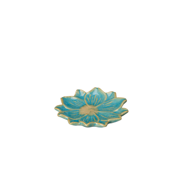 JANNIKE Fat Blåmelerad Small 10x2cm