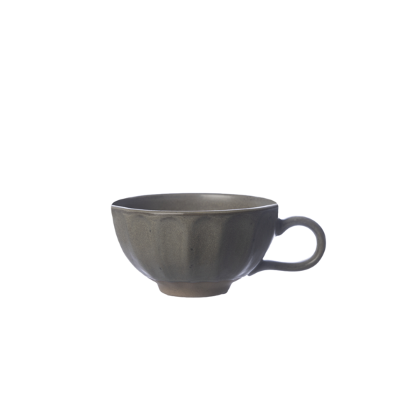 Kopp d10,5 h5,7 cm grå/natur