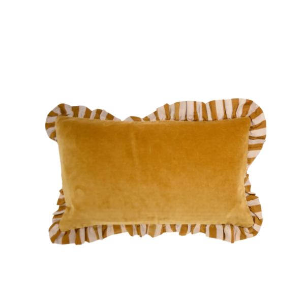 Elina kuddfodral gul 30×50