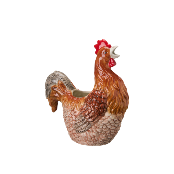 PERLA Tupp Kruka Brunmelerad 23x14x26cm