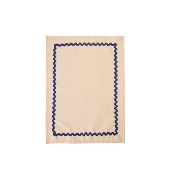 BORDSTABLETT Ruta Beige/Blå