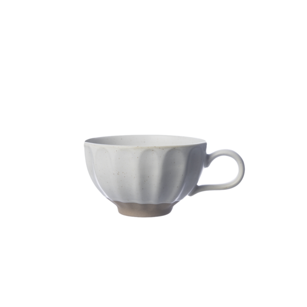 Tekopp d11,8 h6,8 vit/natur