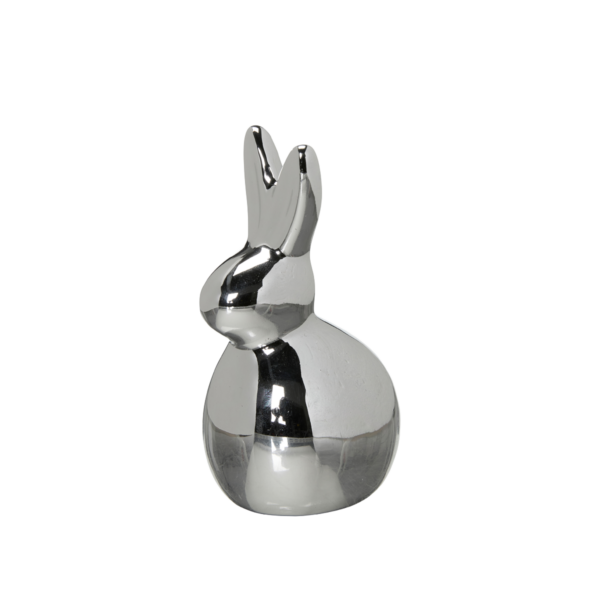 TESSA Kanin Silver 7x8x12cm