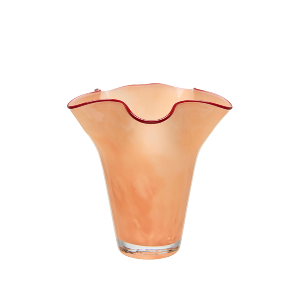 EBBA Vas Orange/Röd 16x18cm