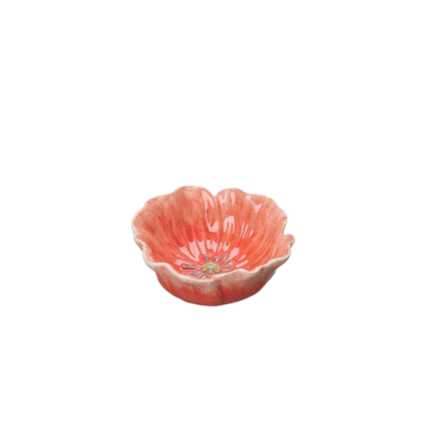 POPPY Skål röd 10x5cm