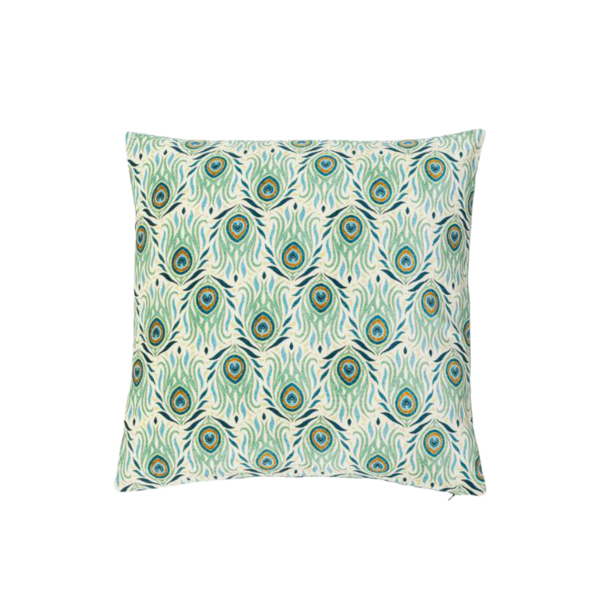 Adia Cushion, Green, Viscose 50x50 cm