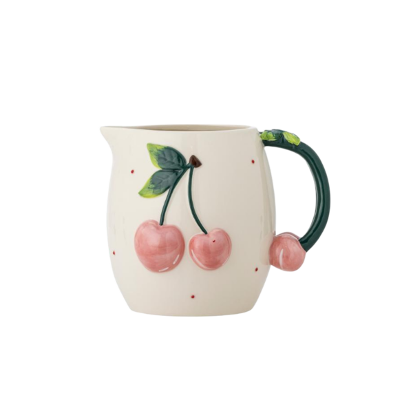 Berrie Jug, Rose, Stoneware