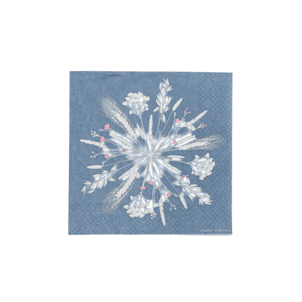 Corn Napkin, Blue, FSC® Mix, Paper