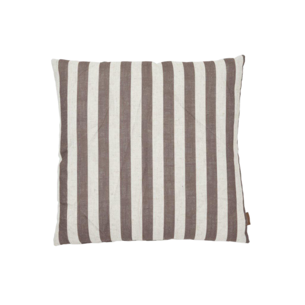 Cruella stripe Kuddfodral 50x50cm Brun