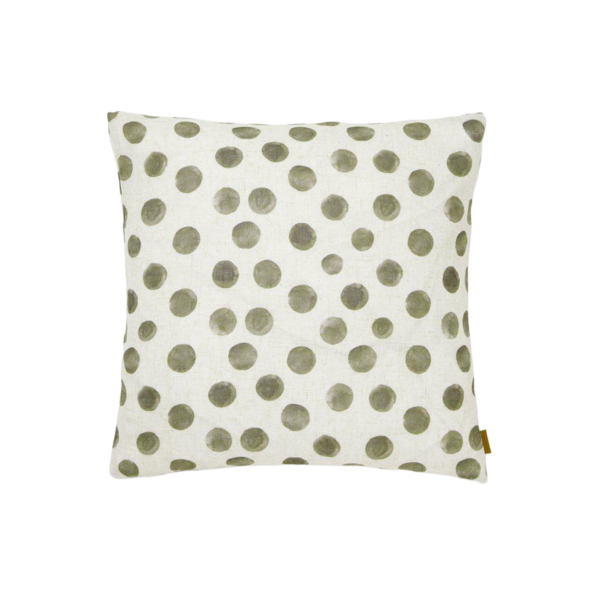 Cruella dot  Kuddfodral 50x50cm - Grön