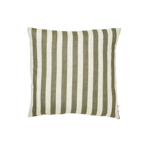 Cruella stripe Kuddfodral 50x50 cm Grön