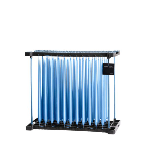 Ljus 32cm lack MOON BLUE