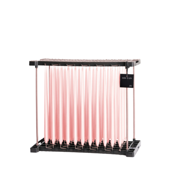 Ljus 32cm lack ROSE QUARTZ