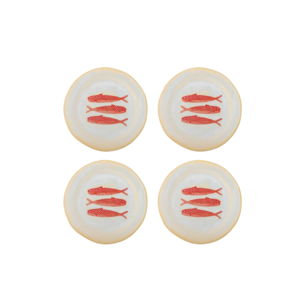 Hadden Plate, Red, Stoneware