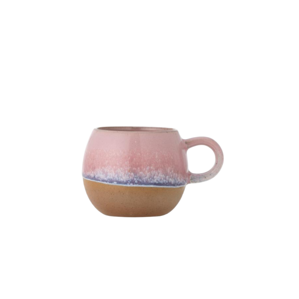 Paula Espresso Cup, Rose, Stoneware