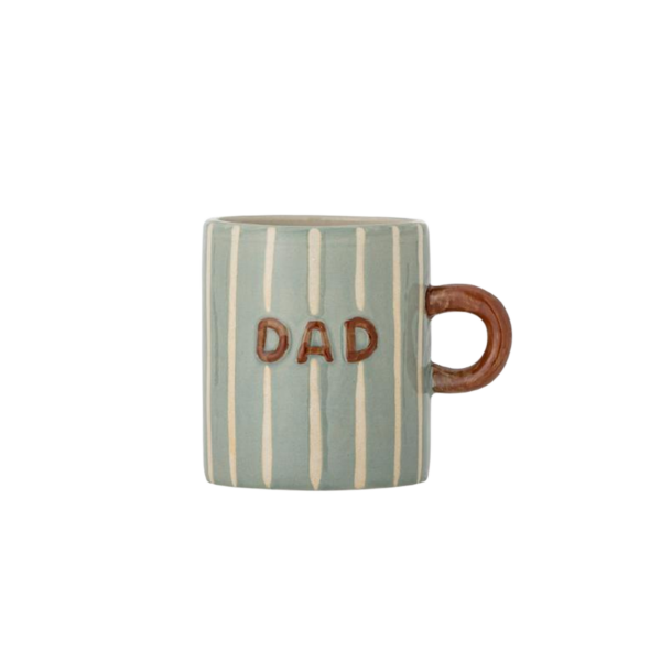 Cherish Mug, Blue, Stoneware