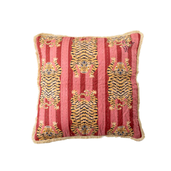 Poirino Cushion, Pink, Cotton 45x45 cm