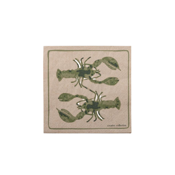 Hadden Napkin, Green, FSC®Recycled, Paper