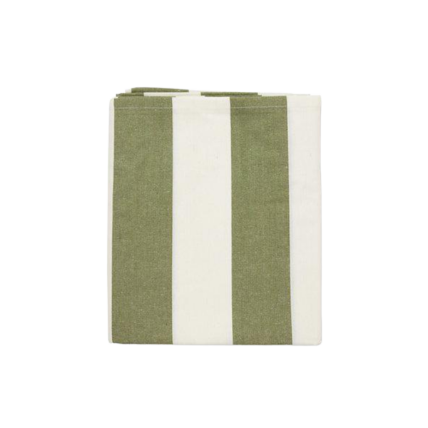 Striato Vaxduk Grön 140x260