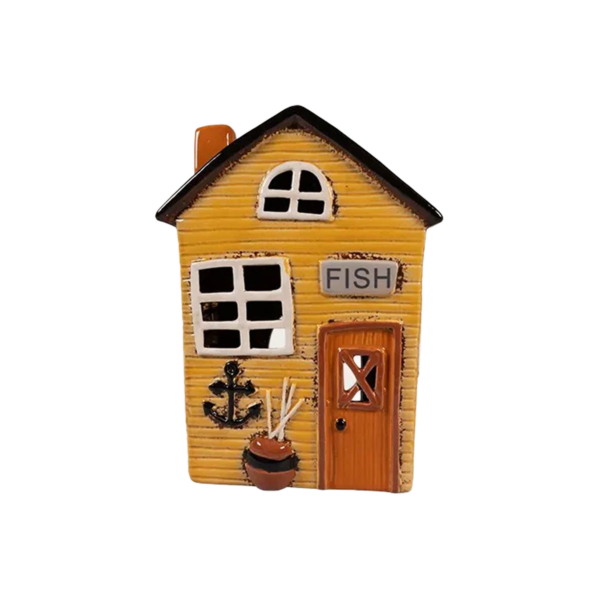 Keramikhus, Gul, H 22cm