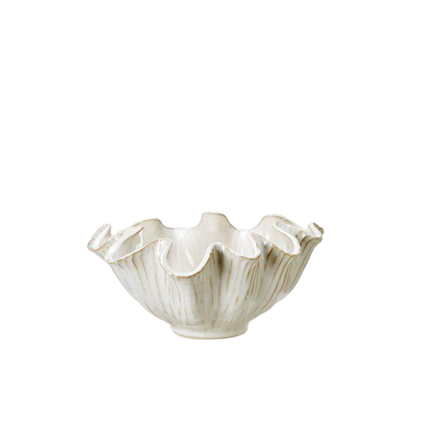 Hanna Skål 28x12 cm Offwhite