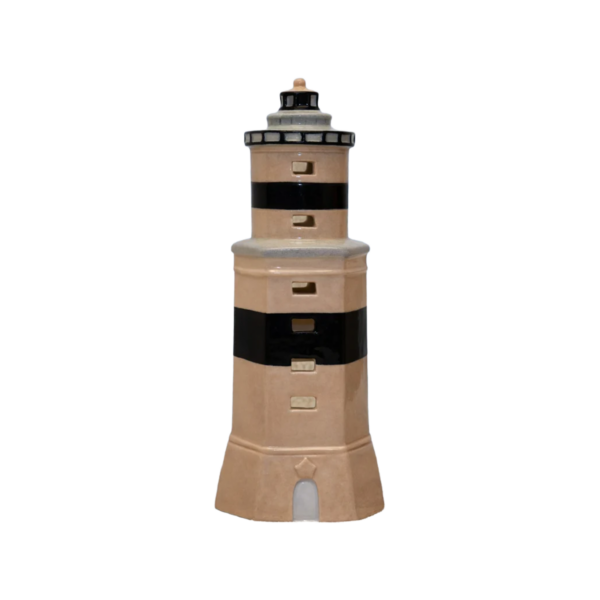 Keramikhus, Örskär fyr, för värmeljus, H 18cm