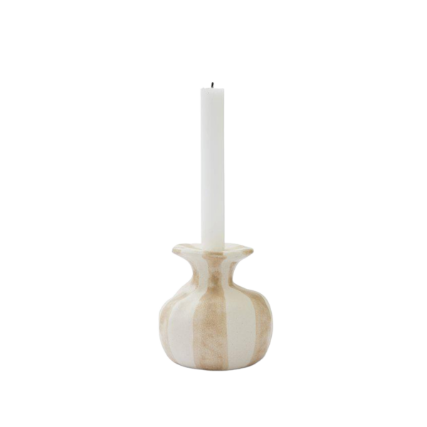 Raia S Ljusstake Beige