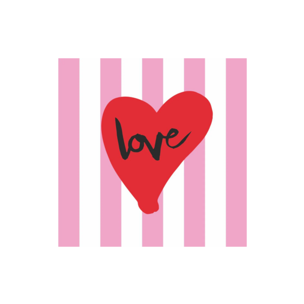 Formart Love Napkin 33x33