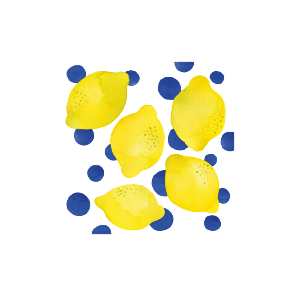 Lemon & Dots Napkin 33x33