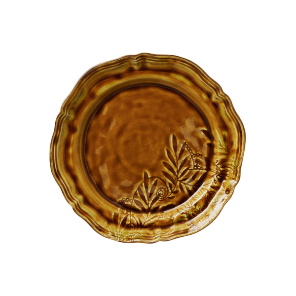 Platt tallrik pineapple