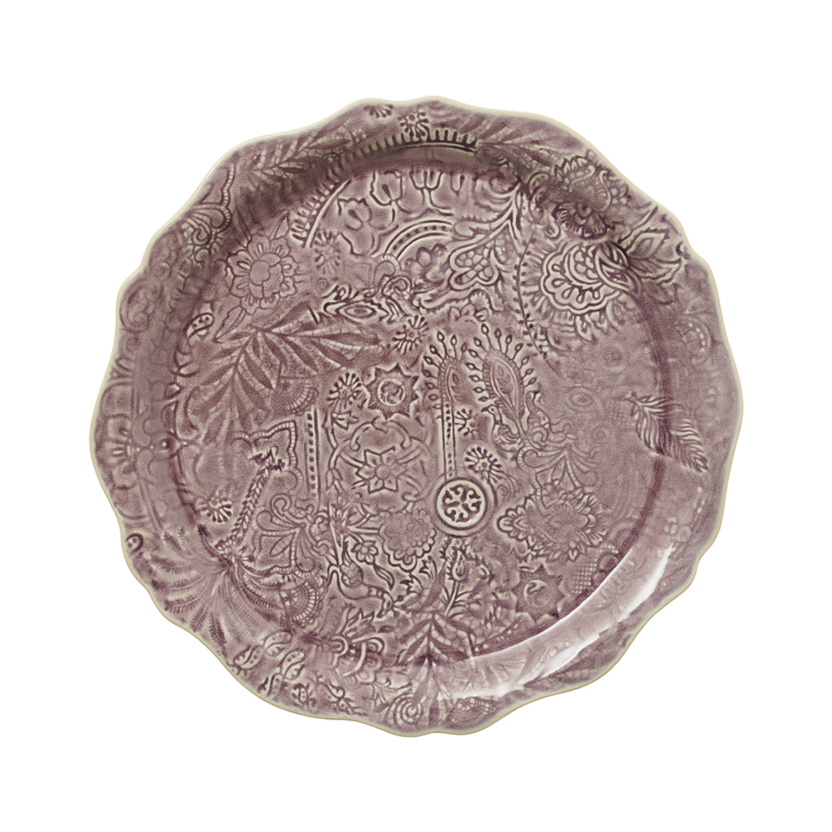 serveringstallrik 34cm- lavendel