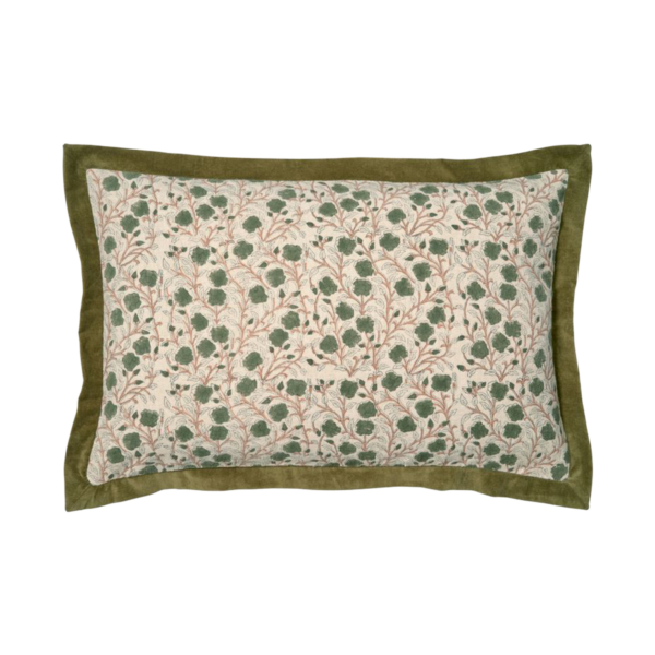 Kuddfodral Daisy Grön - 40x60 cm