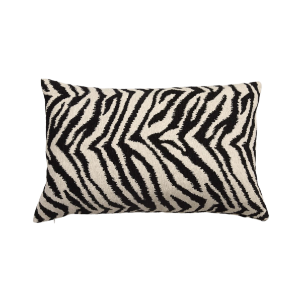 KUDDFODRAL ZEB SVART 40x60 cm
