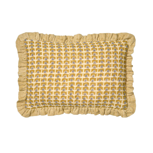 Kuddfodral Ripple Gul - 40x60 cm