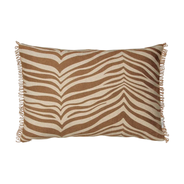 Kudde Zebra Glazed Ginger - 40x60 cm